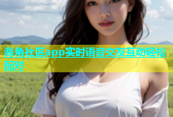 海角社区app实时语音交友互动轻松配对