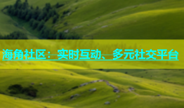 海角社区：实时互动、多元社交平台