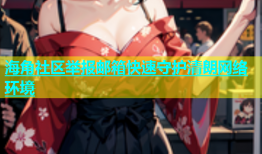海角社区举报邮箱快速守护清朗网络环境