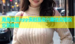海角社区app实时互动兴趣社交轻松交友体验