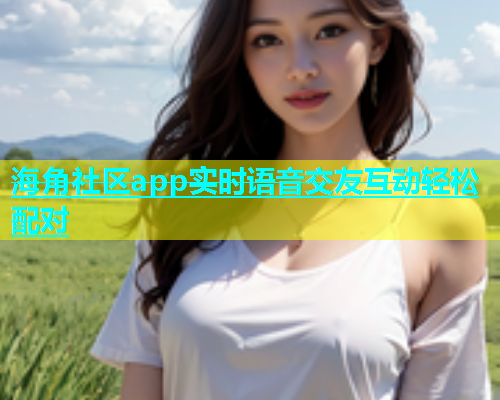 海角社区app实时语音交友互动轻松配对