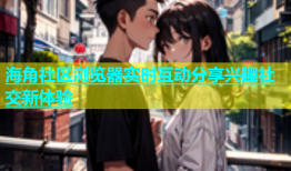 海角社区浏览器实时互动分享兴趣社交新体验
