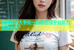 海角社区大事处一站式管理平台助力高效协作